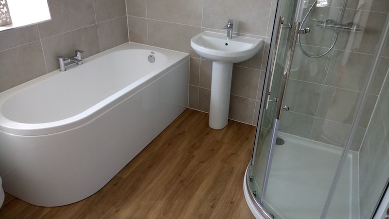 new bathroom suite installed in Stourbridge
